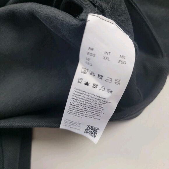 Hugo Boss Jacket Men's Large Black Full Zip Long Sleeve Stretch Casual - Picture 11 of 15